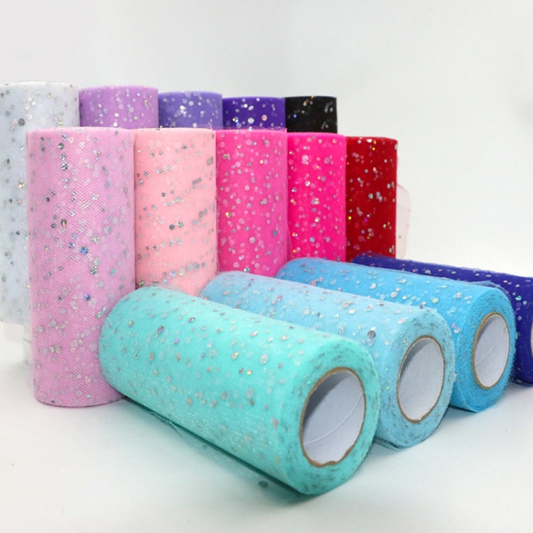 Tulle Roll 25 Yards 13cm Organza Laser Crafts Wedding Decoration Tulle Birthday Party Supplies