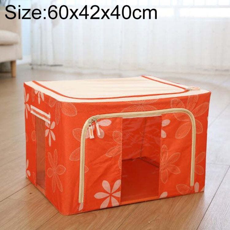 Folding Storage Box Non Woven Fabric With Zipper Moisture-proof Clothes Storage Box, Series 2