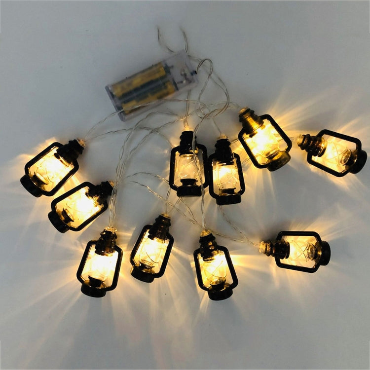 Christmas Lantern Festival Decoration Retro Kerosene Lamp LED String