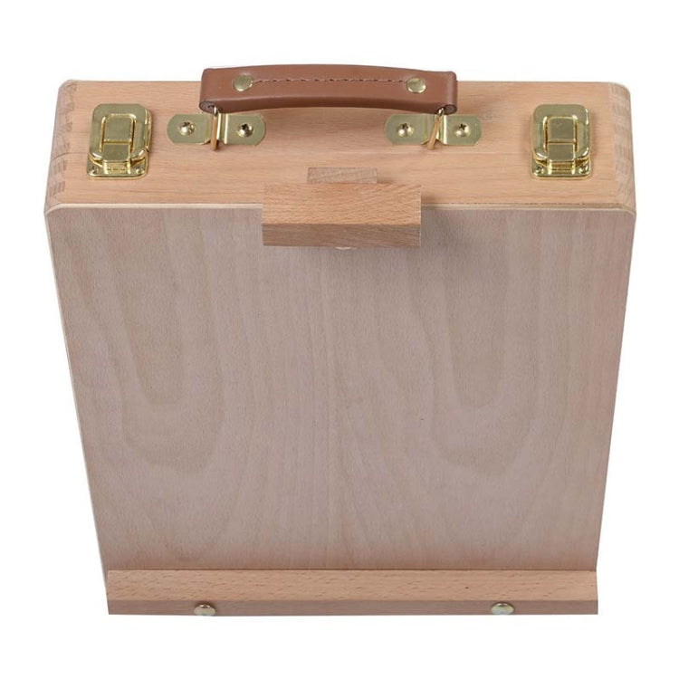 Artist Craft Desktop Easel Integrated Wooden Box Art Drawing Painting Table Box