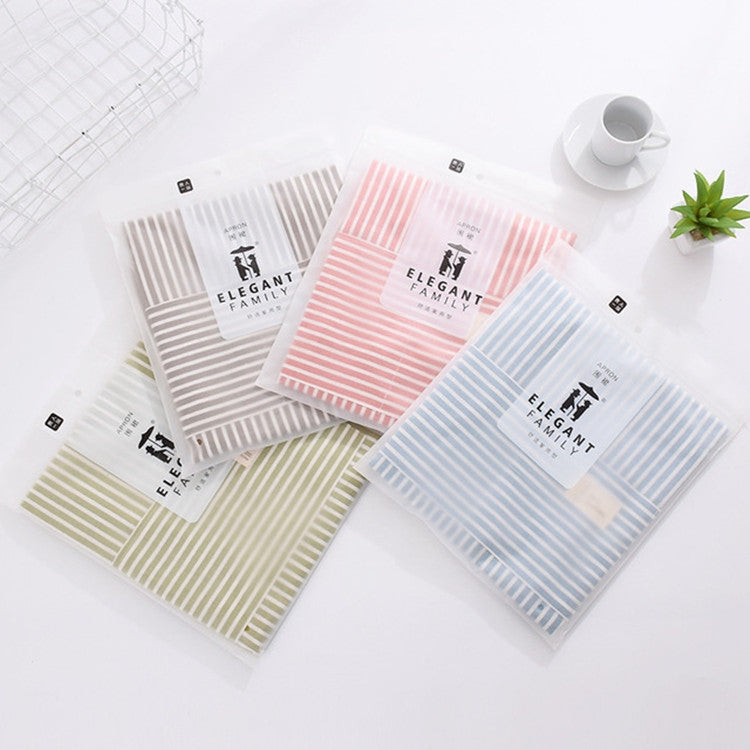 Kitchen Antifouling Sleeveless Apron Adult Work Housework Polyester Cotton Vertical Striped Apron Coverall