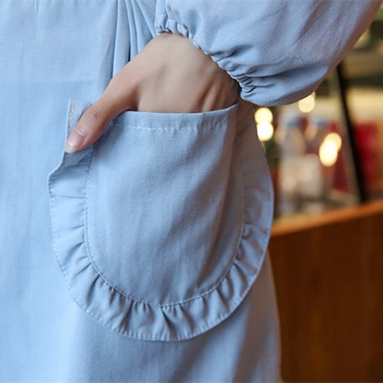 Princess Apron Kitchen Women Work Clothes Coffee Shop Apron