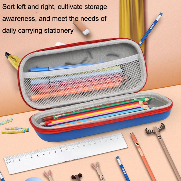 S-888 Elementary School Cartoon EVA Pencil Case Anti-fall 3D Stationery Box Color Random Delivery
