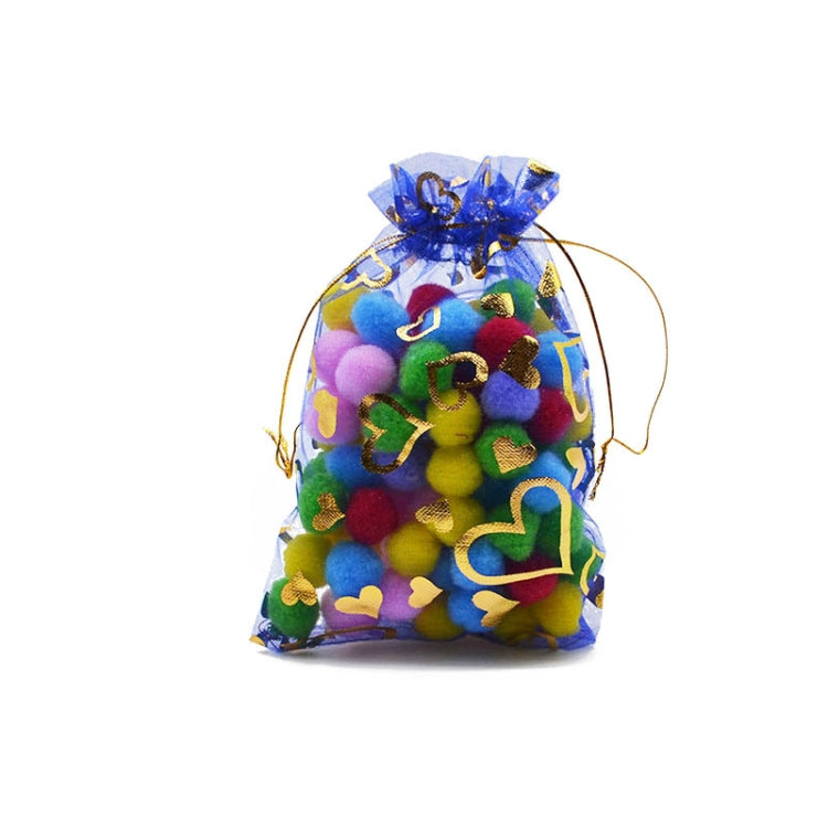 100 PCS Gift Pouches Bag Organza Bags Jewelry Candy Packaging Bags, 10x12cm, 13x18cm, 15x20cm