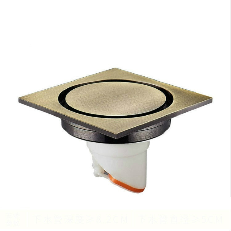 Kitchen Toilet Sewer Deodorant Anti-flooding Anti-odor Invisible Floor Drain