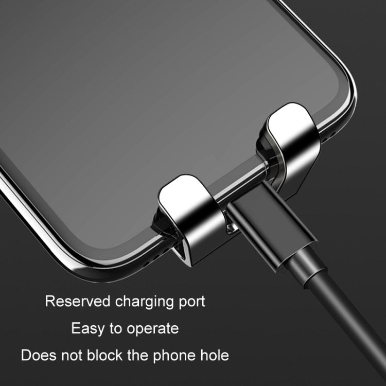 Gravity-Driven Car Mobile Phone Holder with 360-Degree Rotation and Air Vent Mount