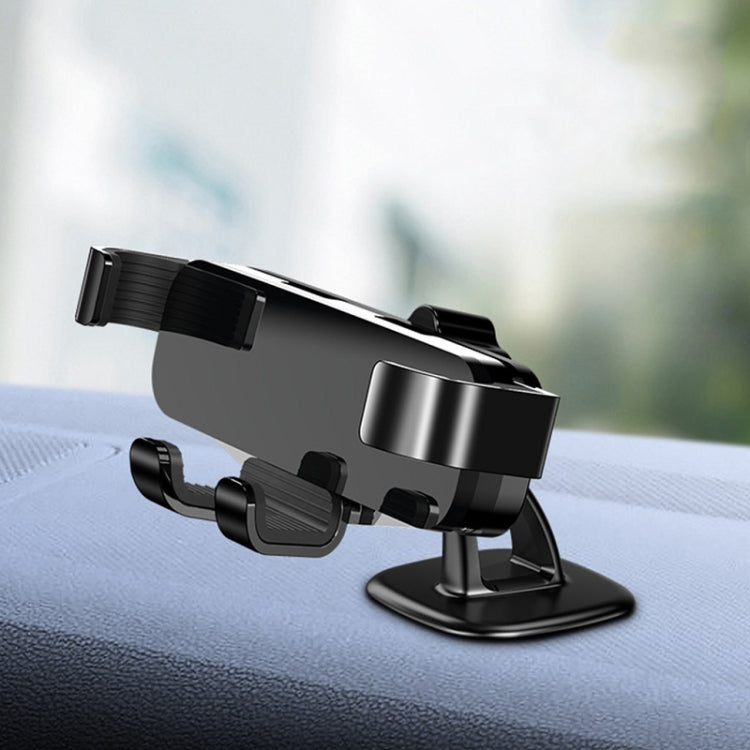 Gravity-Driven Car Mobile Phone Holder with 360-Degree Rotation and Air Vent Mount