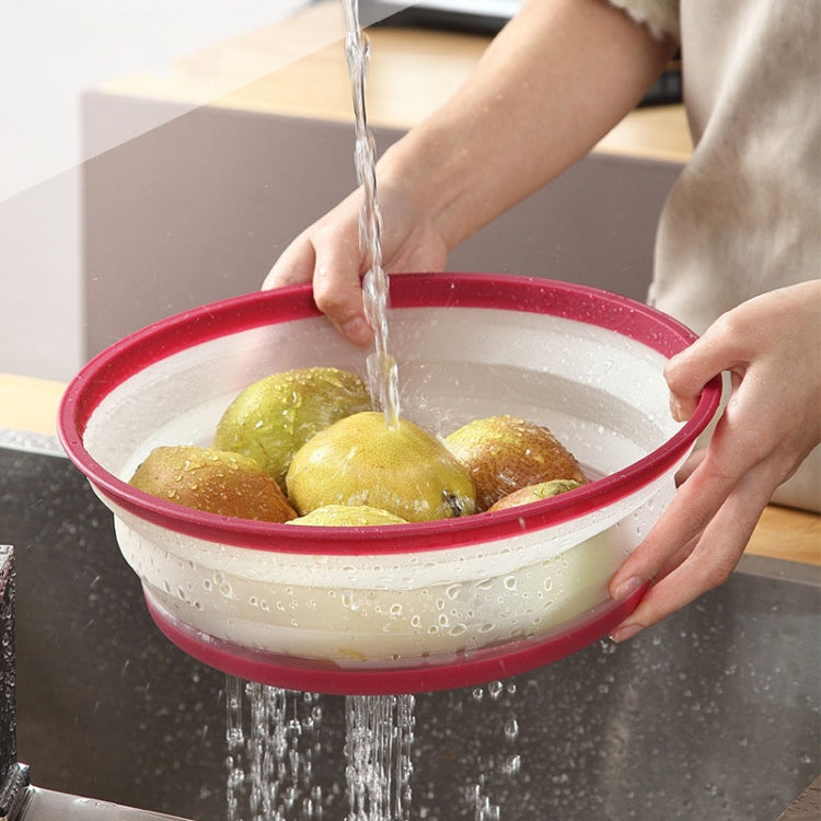 Flower Pattern Plastic Microwave Oven Breathable Splash-proof Food Cover Foldable Fresh-keeping Cover Random Color Delivery