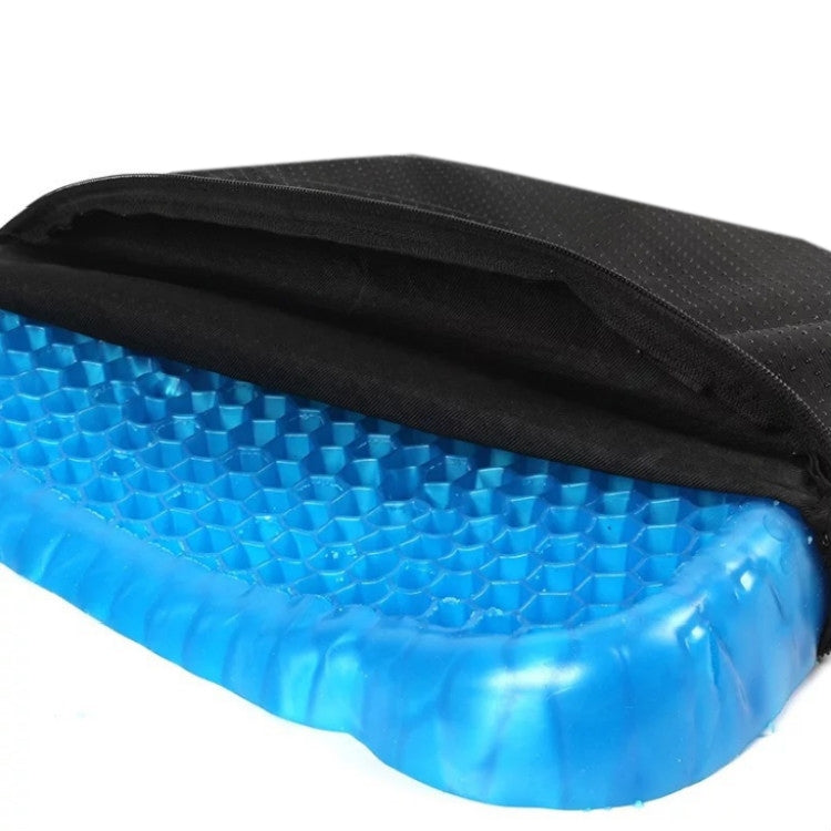 Summer Office Breathable Ice Chair Cushion Car Insulation Hollow Seat Cushion, 38 x 32 x 3cm
