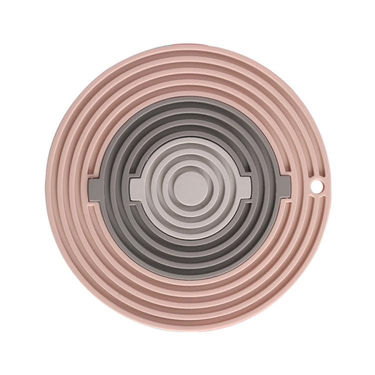 3 in 1 Round Silicone Heat Insulation Pad High Temperature Resistant Multifunctional Tableware Pad Combination Pot Pad Coaster