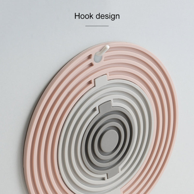 3 in 1 Round Silicone Heat Insulation Pad High Temperature Resistant Multifunctional Tableware Pad Combination Pot Pad Coaster