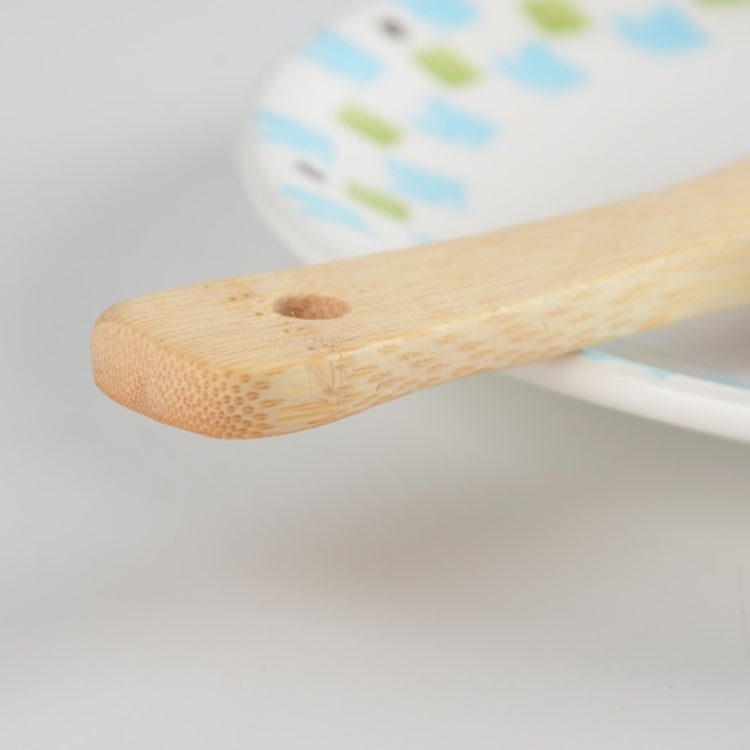 Rice Spoon Spatula Bamboo Board Wood Spatula Kitchen Tool