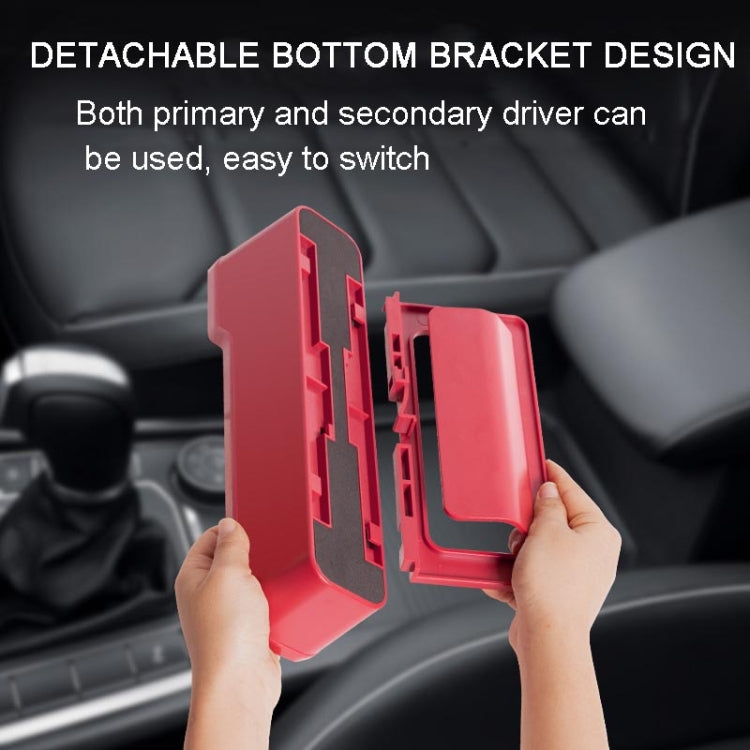 Versatile Car Seat Gap Organiser with Removable Storage Compartment