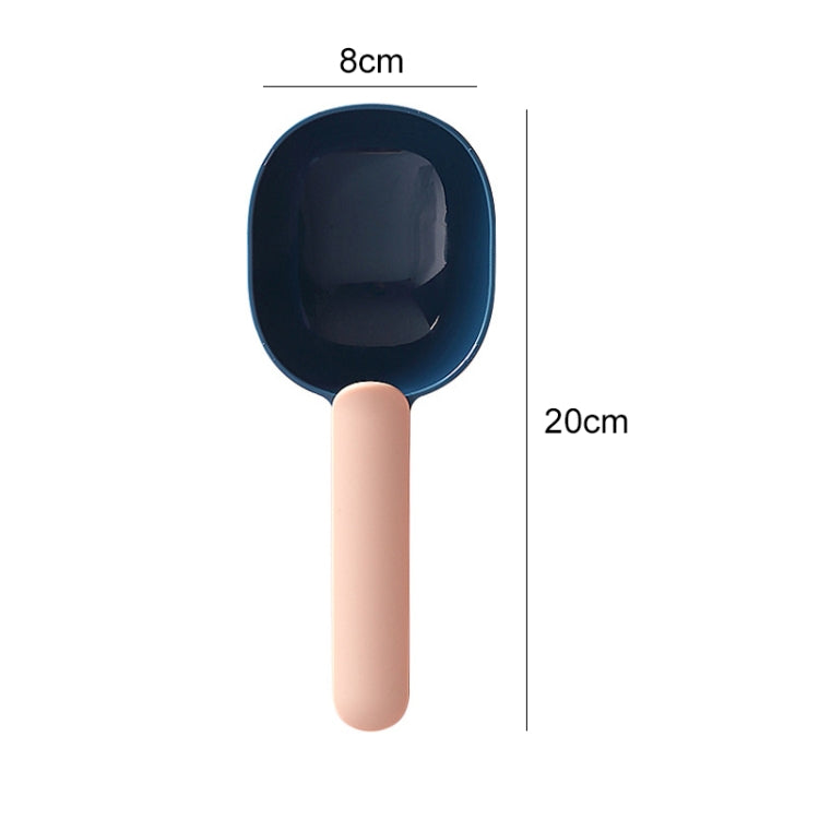 Kitchen Multifunctional Plastic Scoop Rice Spoon Household Measuring Spoon Random Color Delivery