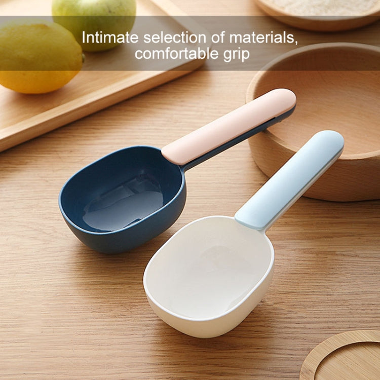 Kitchen Multifunctional Plastic Scoop Rice Spoon Household Measuring Spoon Random Color Delivery