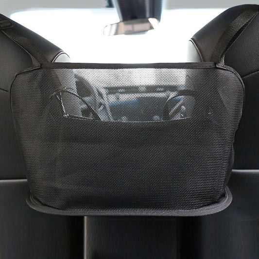 Automotive Seat Organiser with Mesh Storage Pockets
