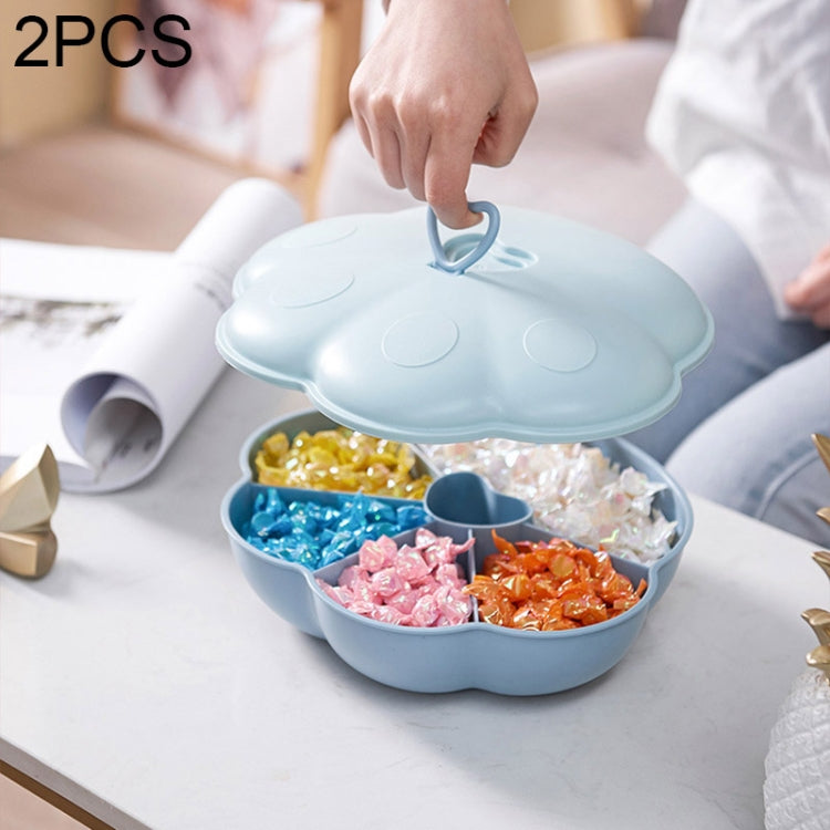 Living Room Home Creative Pastry Tray Snack Box Dessert Dried Fruit Candy Plastic Fruit Plate