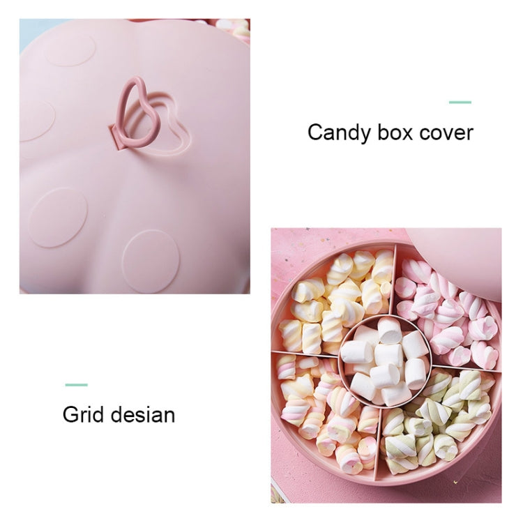 Living Room Home Creative Pastry Tray Snack Box Dessert Dried Fruit Candy Plastic Fruit Plate