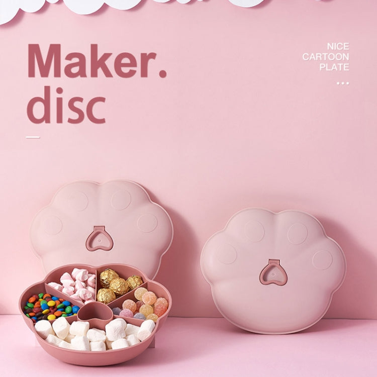 Living Room Home Creative Pastry Tray Snack Box Dessert Dried Fruit Candy Plastic Fruit Plate