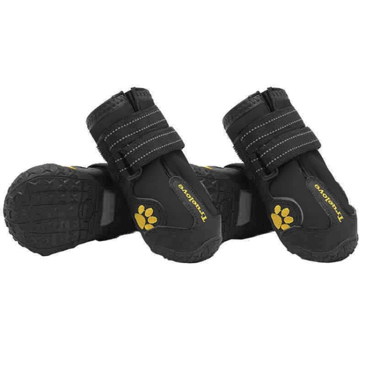 4 in 1 Autumn Winter Pet Dog Foot Cover Waterproof Shoes