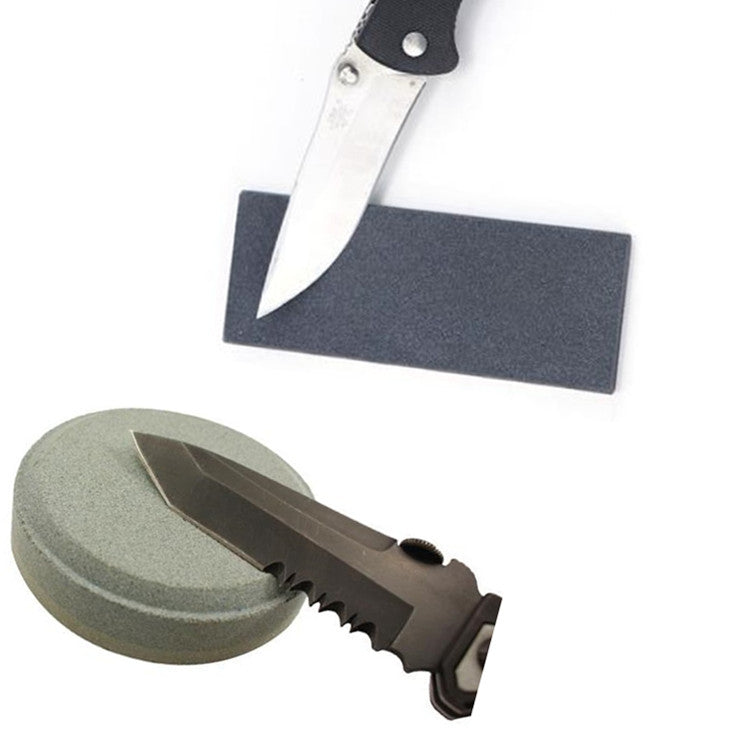 2 PCS Double Sided Sharpening Stone Fast Sharpening Tool Household Sharpening Oilstone Outdoor Sharpener