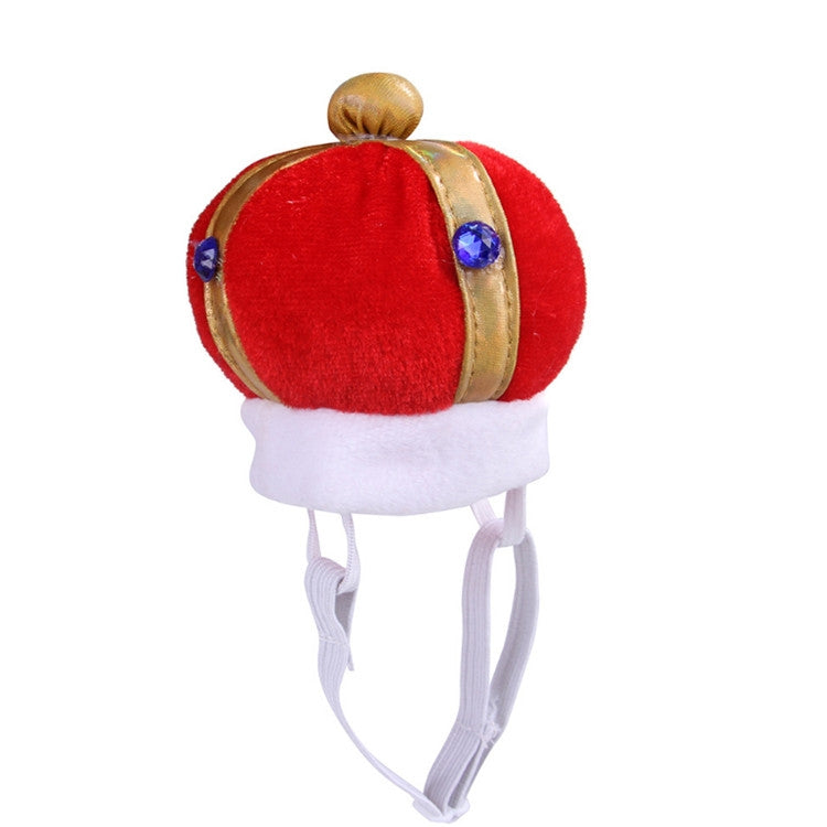 Pet Crown Hat Creative Funny Dog Cat Headdress