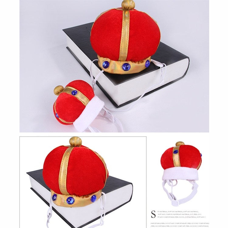 Pet Crown Hat Creative Funny Dog Cat Headdress