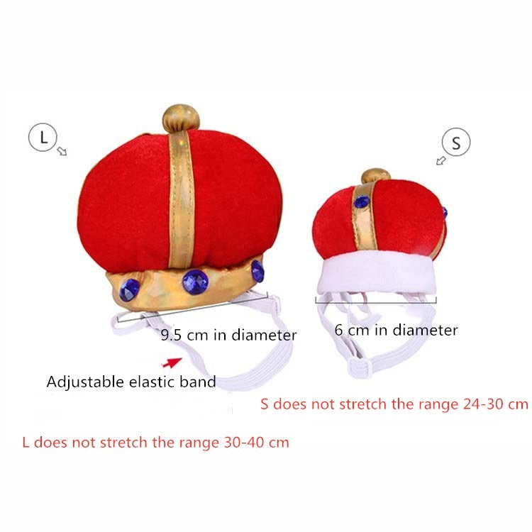 Pet Crown Hat Creative Funny Dog Cat Headdress