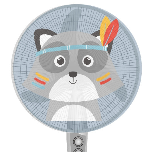 Cartoon Children Safety Electric Fan Cover All-inclusive Mesh Fan Protection Net Anti-pinch Hand Cover