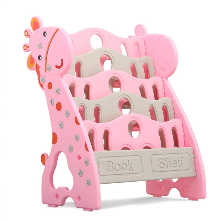Childrens Bookshelf Simple Household Floor Shelf Baby Bookcase Storage Kindergarten Multi-layer Cartoon Picture Book Rack