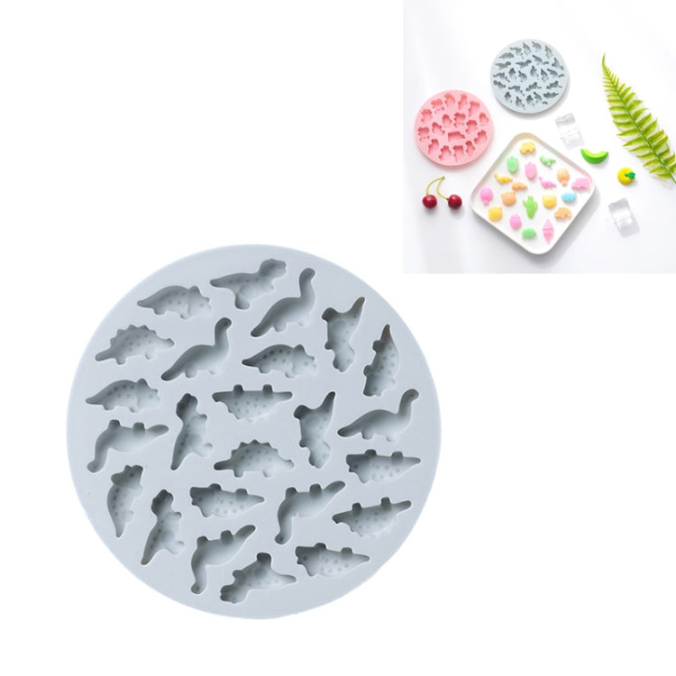 10 PCS Round Cartoon Soft Candy Jelly Steamable Silicone Mold Ice Cream Chocolate Dripping Mold