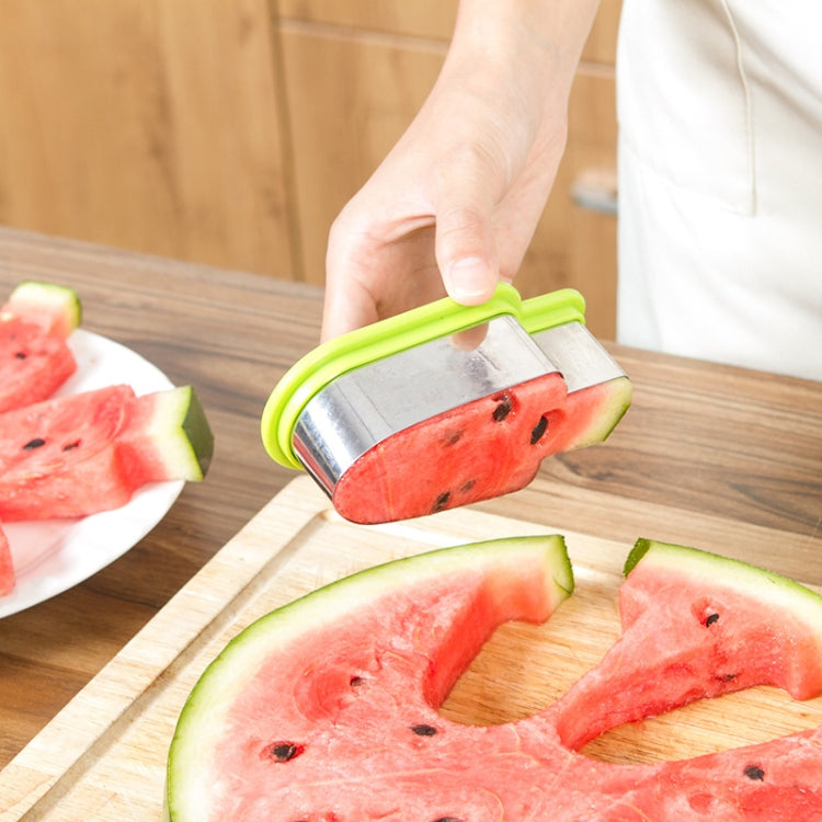 Simple Watermelon Dicing Device Popsicle Shape Mold Watermelon Slice Model Random Color Delivery