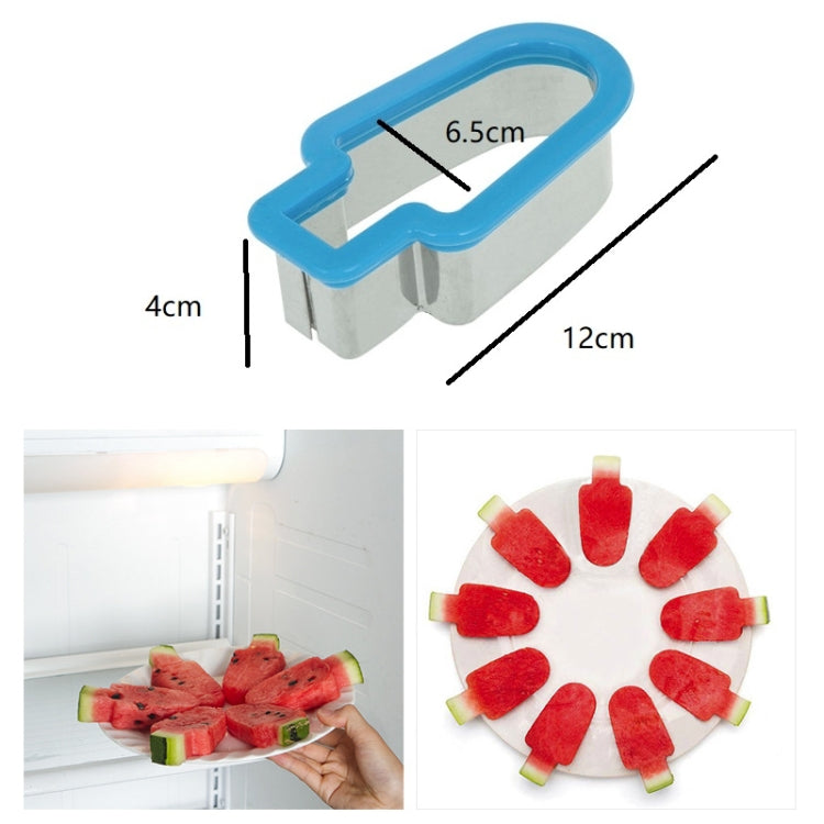 Simple Watermelon Dicing Device Popsicle Shape Mold Watermelon Slice Model Random Color Delivery