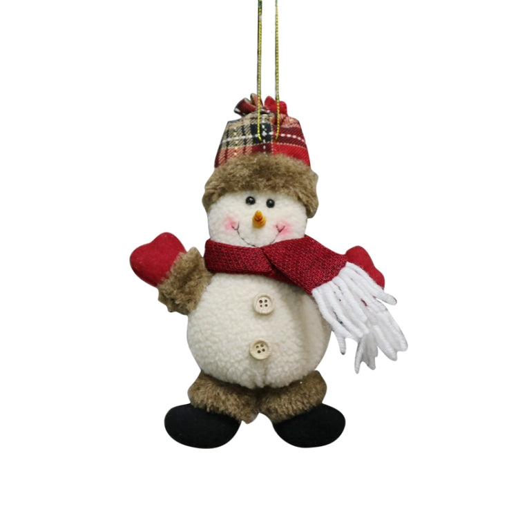 Christmas Decorations Gift Small Pendant Plush Doll Christmas Tree Pendant Supplies