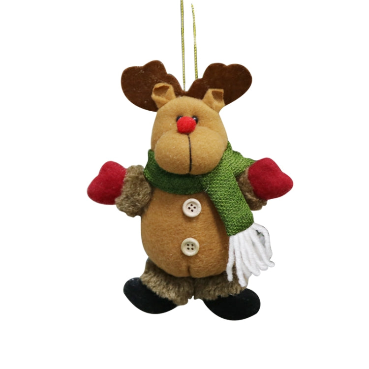 Christmas Decorations Gift Small Pendant Plush Doll Christmas Tree Pendant Supplies