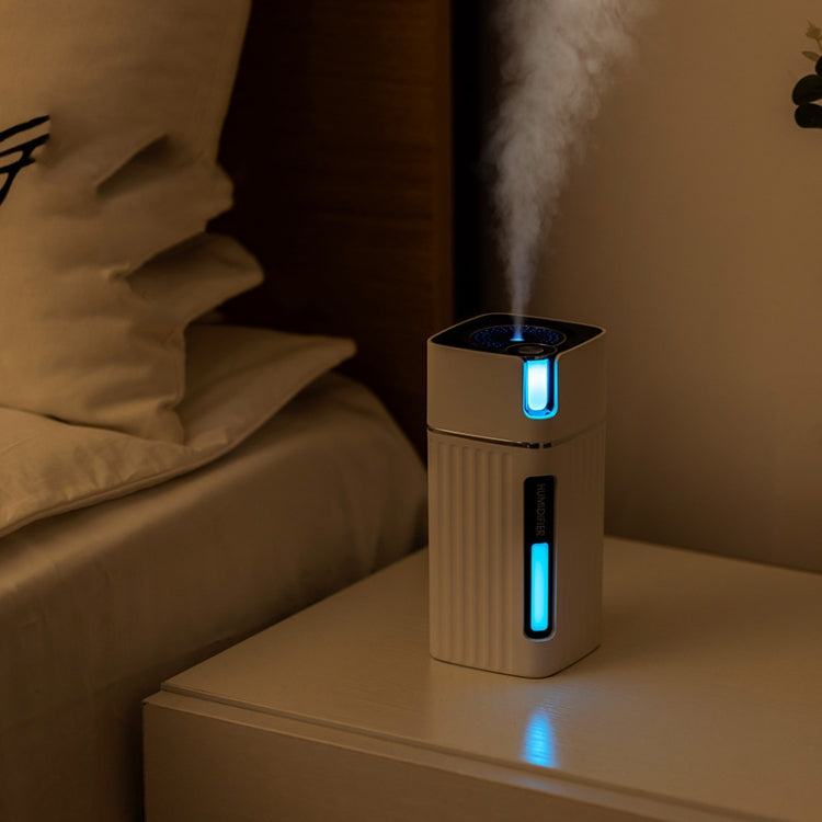 Humidifier USB Office Home Car Mute Portable Colorful Air Purifier, Colorful Air Purifier Blue, Colorful Air Purifier Pink, Colorful Air Purifier White