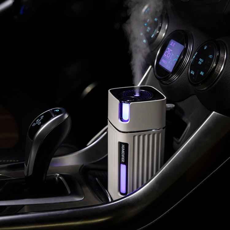 Humidifier USB Office Home Car Mute Portable Colorful Air Purifier, Colorful Air Purifier Blue, Colorful Air Purifier Pink, Colorful Air Purifier White