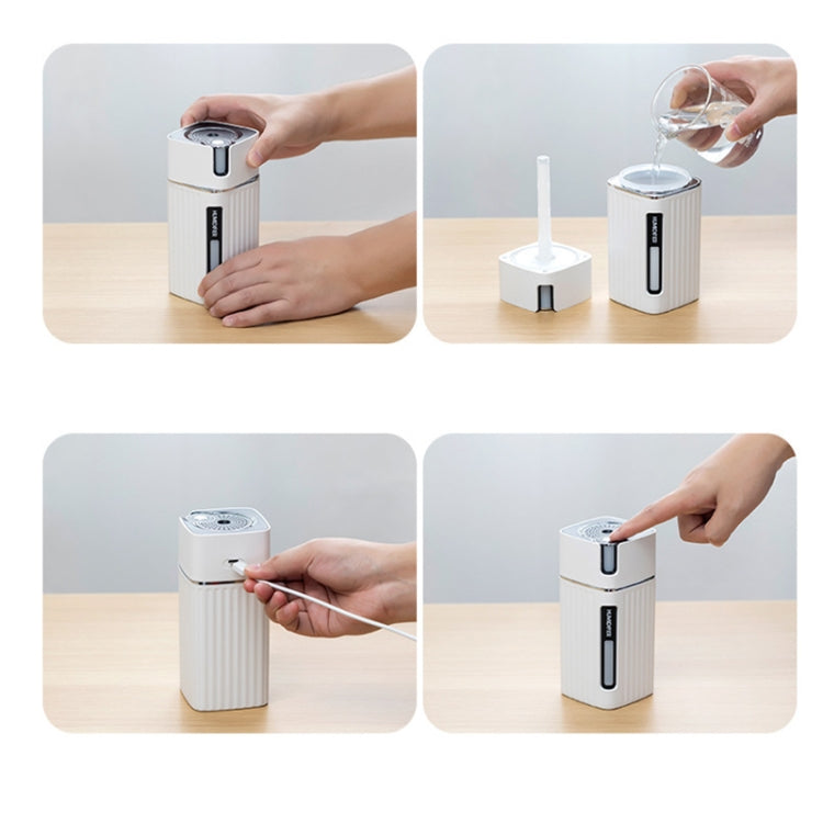 Humidifier USB Office Home Car Mute Portable Colorful Air Purifier, Colorful Air Purifier Blue, Colorful Air Purifier Pink, Colorful Air Purifier White