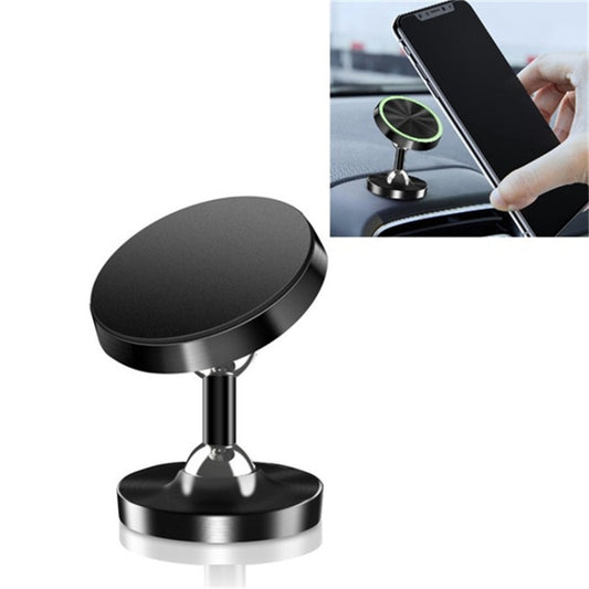 Universal Magnetic Car Phone Holder with Dual Ball Rotation – Sleek Alloy Design