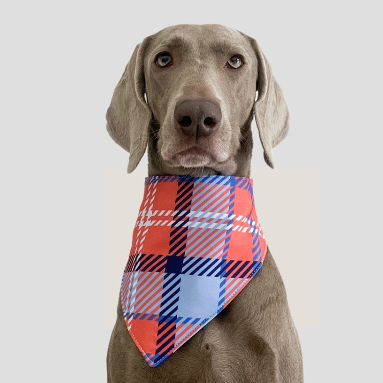 Pet Triangle Towel Three-layer Thickened Waterproof Saliva Towel