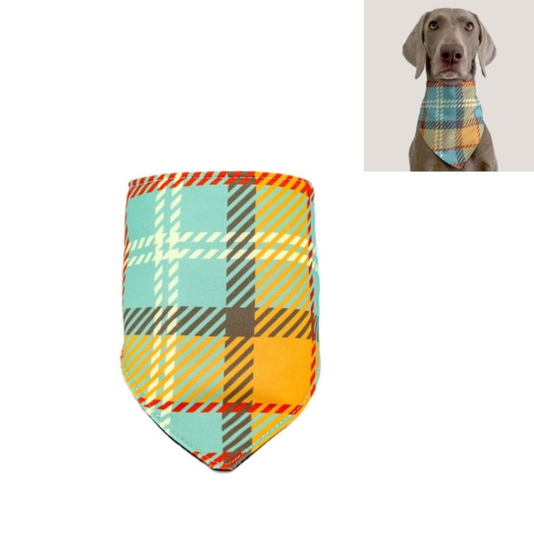Pet Triangle Towel Three-layer Thickened Waterproof Saliva Towel