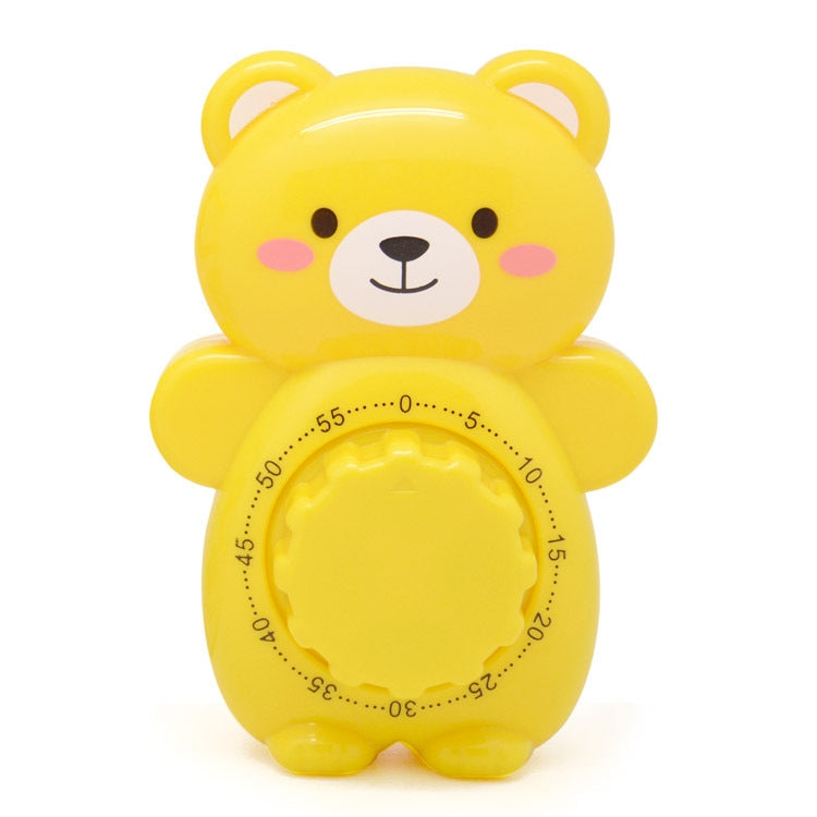 Cartoon Bear Timer Kitchen Gadget Mechanical Timer