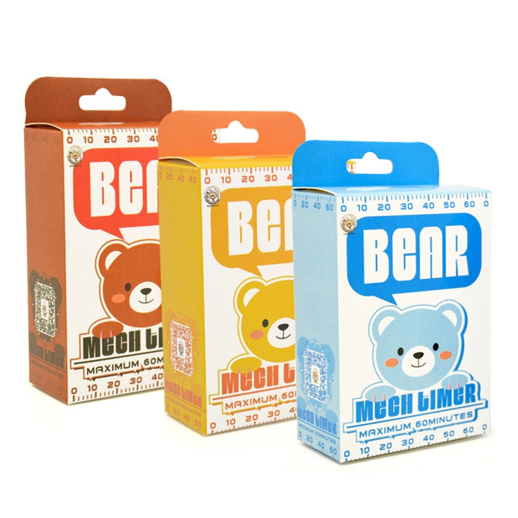 Cartoon Bear Timer Kitchen Gadget Mechanical Timer