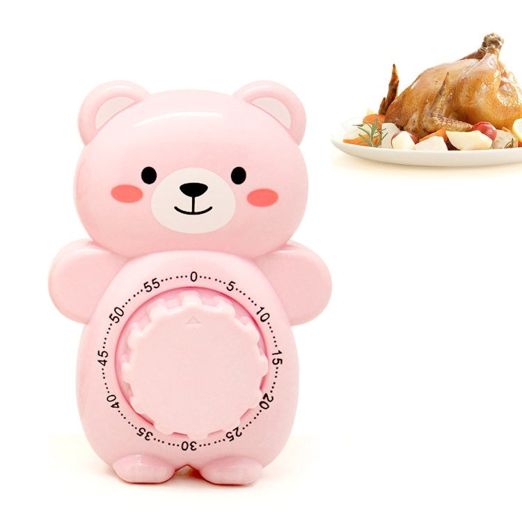 Cartoon Bear Timer Kitchen Gadget Mechanical Timer
