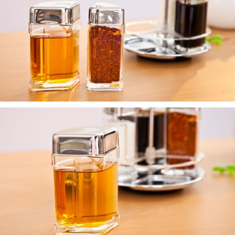Household Kitchen Rotating Seasoning Pot Seasoning Box Combination