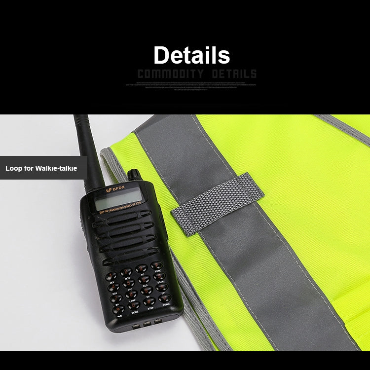 Multi-pockets Safety Vest Reflective Workwear Clothing