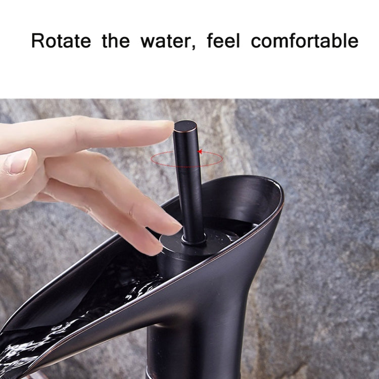 Bathroom Faucet Washbasin Waterfall Hot & Cold Faucet