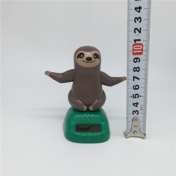 Whimsical Solar-Powered Sloth for Car and Home Décor