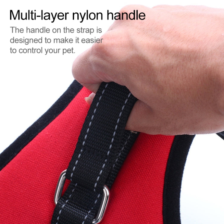 Adjustable Harness For Small Medium Large Dogs Pet Walking Hand Strap