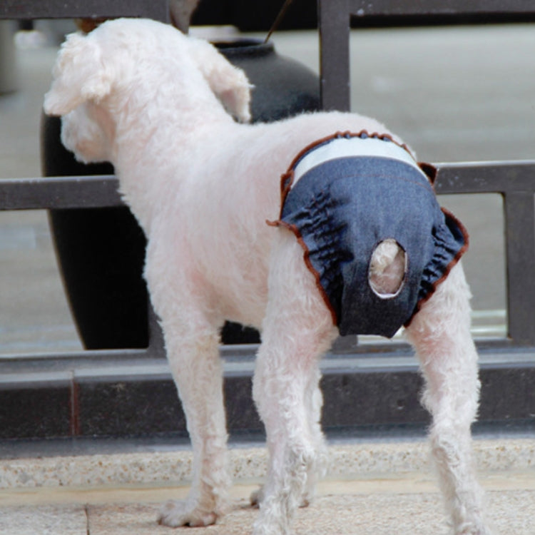 Anti-sorrow Female Dog Physiological Pants Urine-proof And Wet Pet Leak-proof Underwear